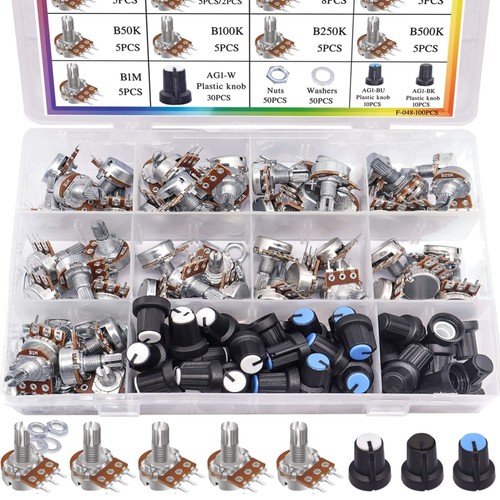 Potentiometer kit 100 - potentiometer, stück