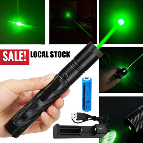 Starker grüner laserpointer - grüner,