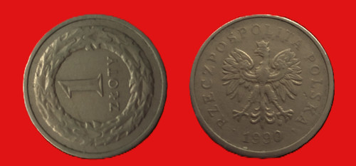 Polen 1 zloty - -,