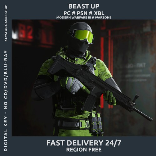 Mw3 green beast operator - beast,